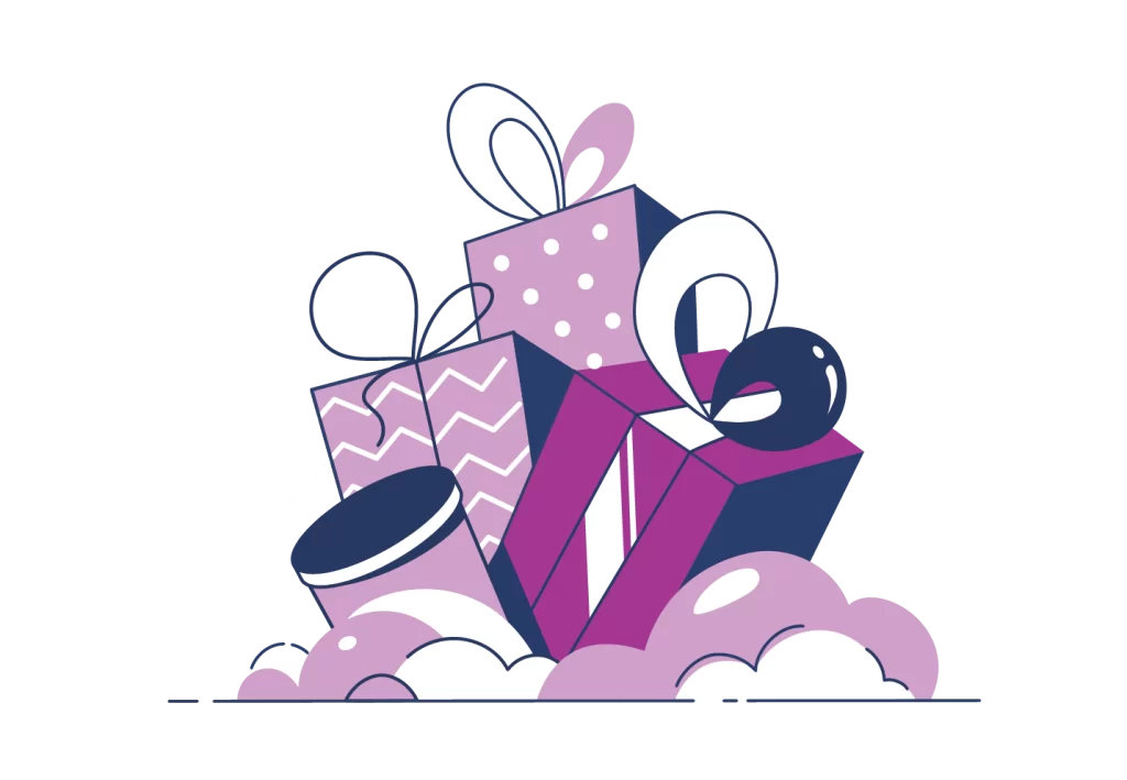 Corporate Gifts Illustration